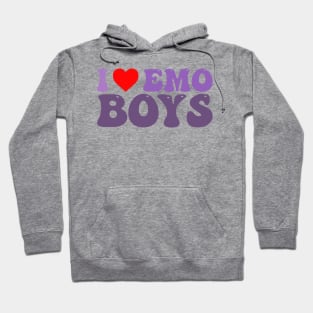 I love Emo Boys Hoodie